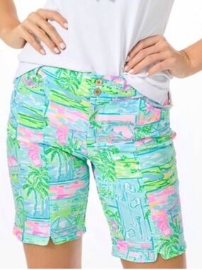 NWT Lilly Pulitzer *RARE* Luxletic Bettina Short Honda Classic